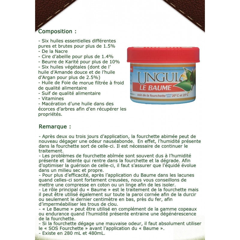BAUME RÉPARATEUR POUR LES FOURCHETTES 280 ML