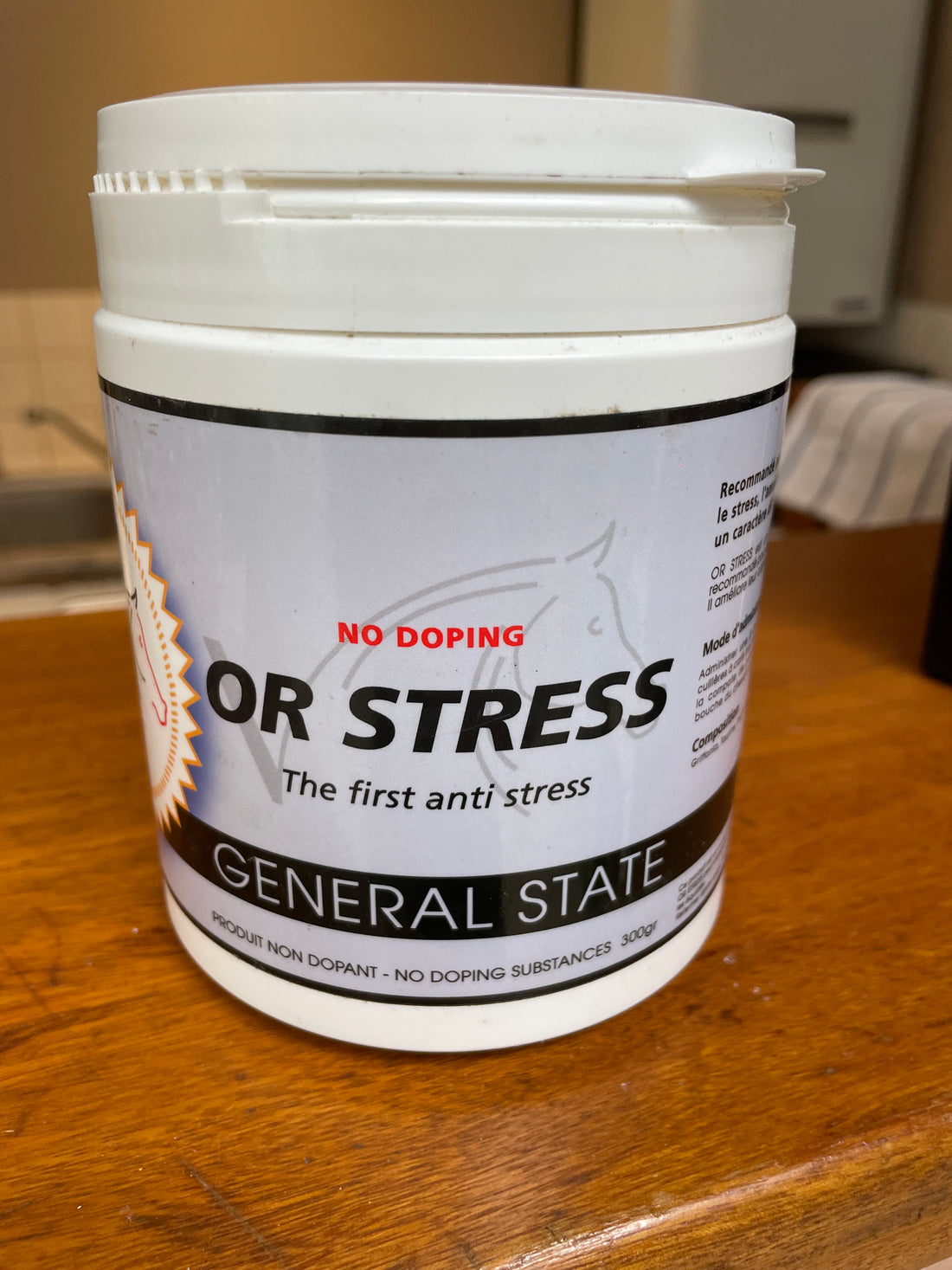OR STRESS - NO DOPING SUBSTANCES