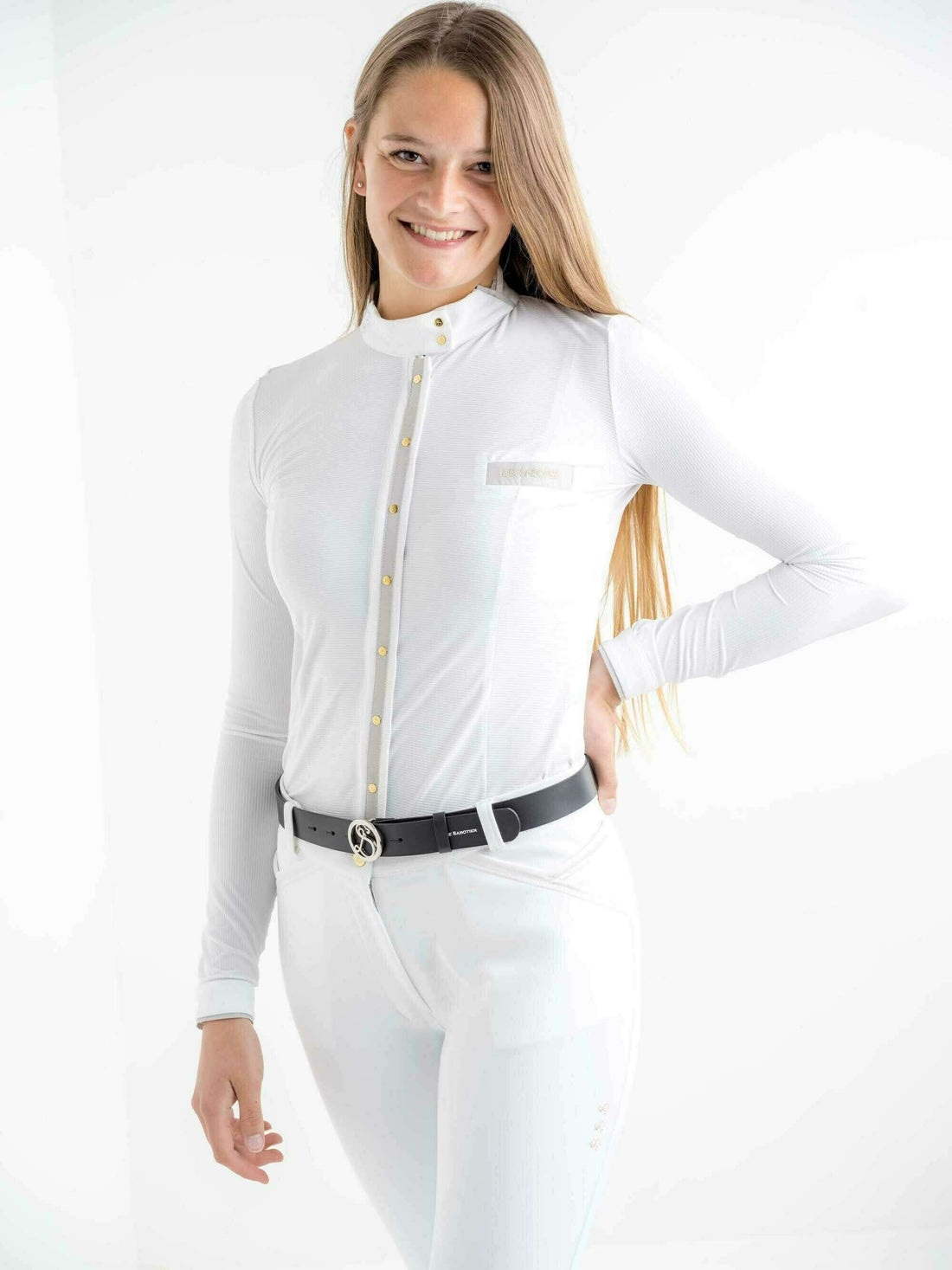 POLO DE CONCOURS MANCHES LONGUES ORPHEE